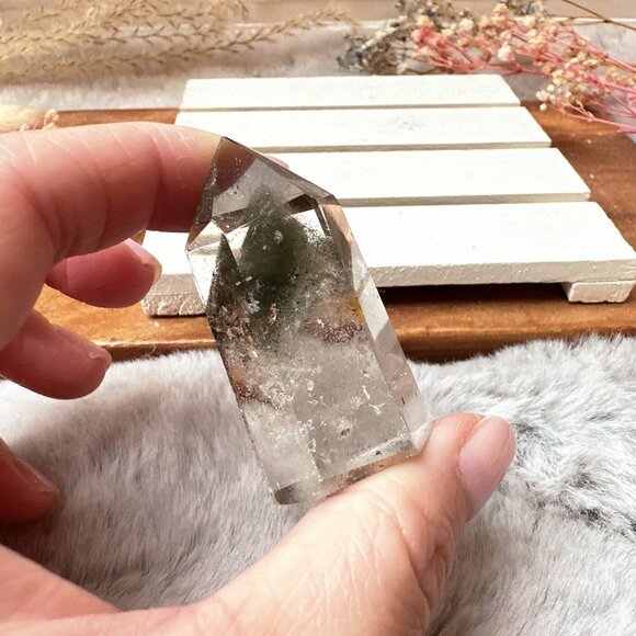 Mini Garden Quartz Tower Obelisk - Picture 7 of 9